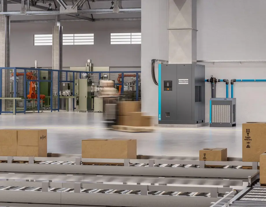 Atlas Copco rotary screw compressor